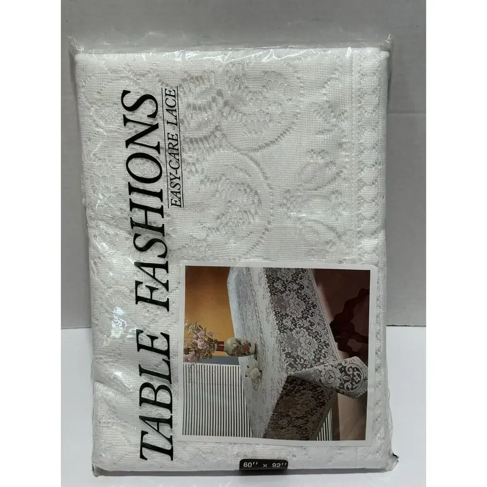 Table Fashions Easy-Care Lace 60